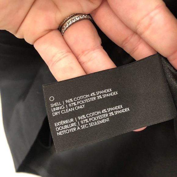 CLUB Monaco high waisted black skirt - Picture 6 of 8